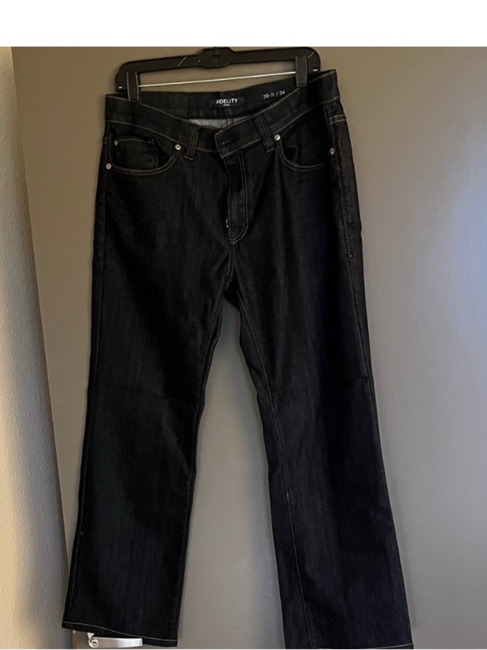Fidelity Women's Deep Indigo Straight-Leg Jeans